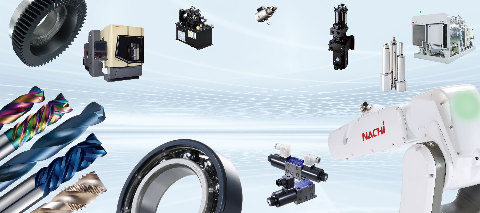 ロボットを核にした総合機械メーカー